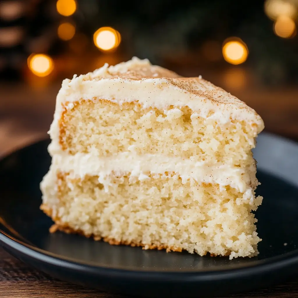 Eggnog Cake: A Festive Holiday Delight