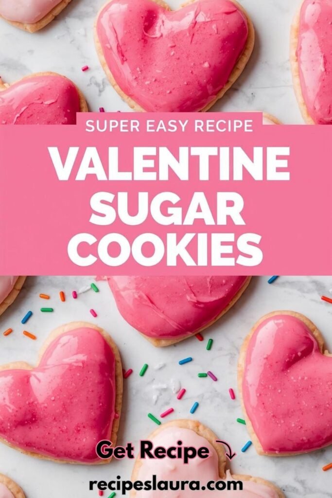 The Best No-Spread Valentine Sugar Cookies (Super Easy Recipe)