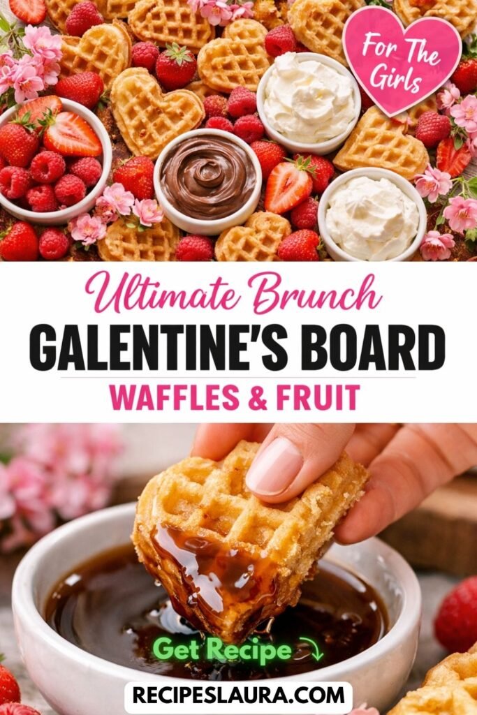 How to Build the Perfect Galentine’s Brunch Board (Waffle Edition)